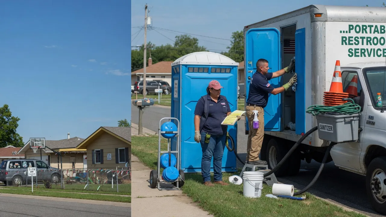 Portable Toilet Rental in Urbandale, IA near me